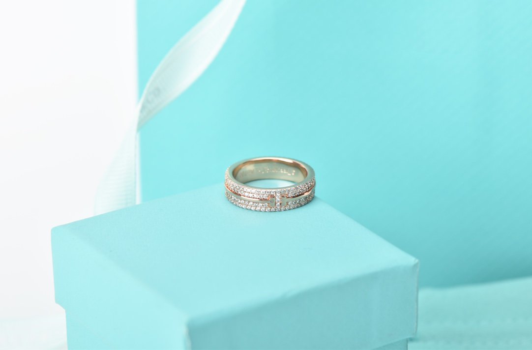 [Dawnora Jewelry]T WIRE DIAMOND RING