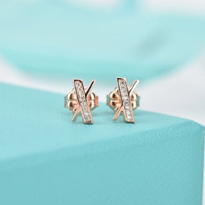 [Dawnora Jewelry]ATLAS DIAMOND STUD EARRINGS