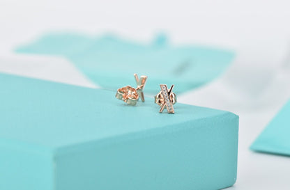 [Dawnora Jewelry]ATLAS DIAMOND STUD EARRINGS
