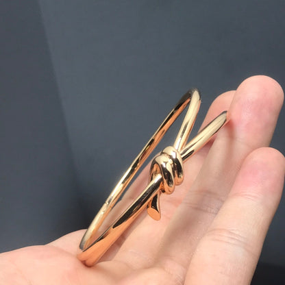 [Dawnora Jewelry]KNOT DOUBLE ROWS BRACELET