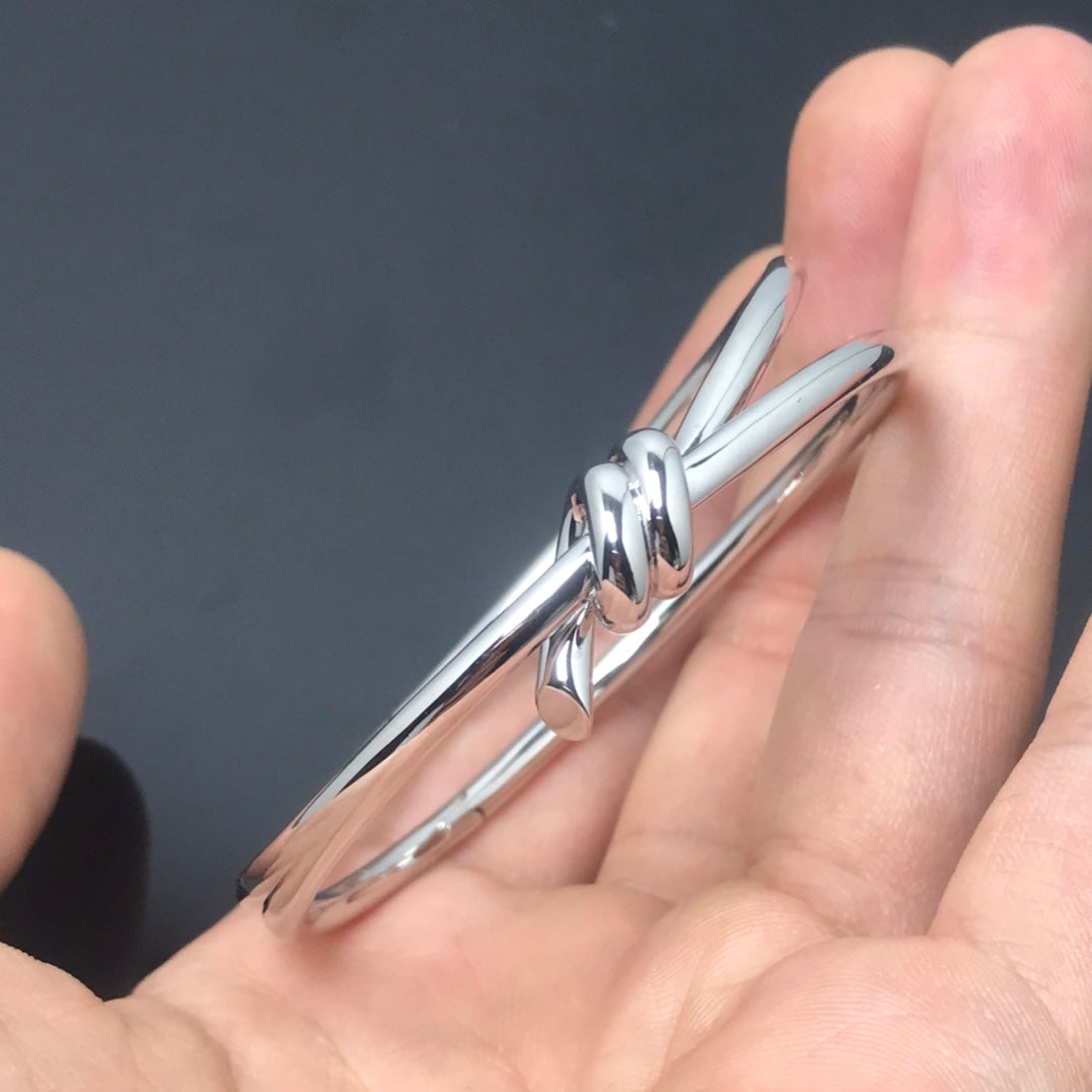 [Dawnora Jewelry]KNOT DOUBLE ROWS BRACELET