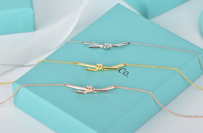 [Dawnora Jewelry]KNOT NECKLACE