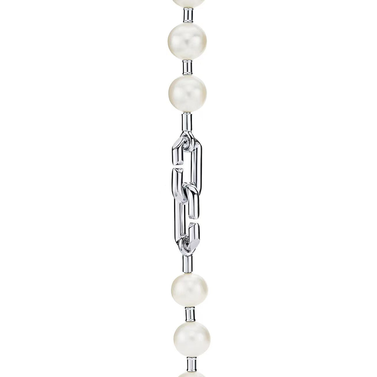 [Dawnora Jewelry]HARDWEAR PEARL WRAP NECKLACE