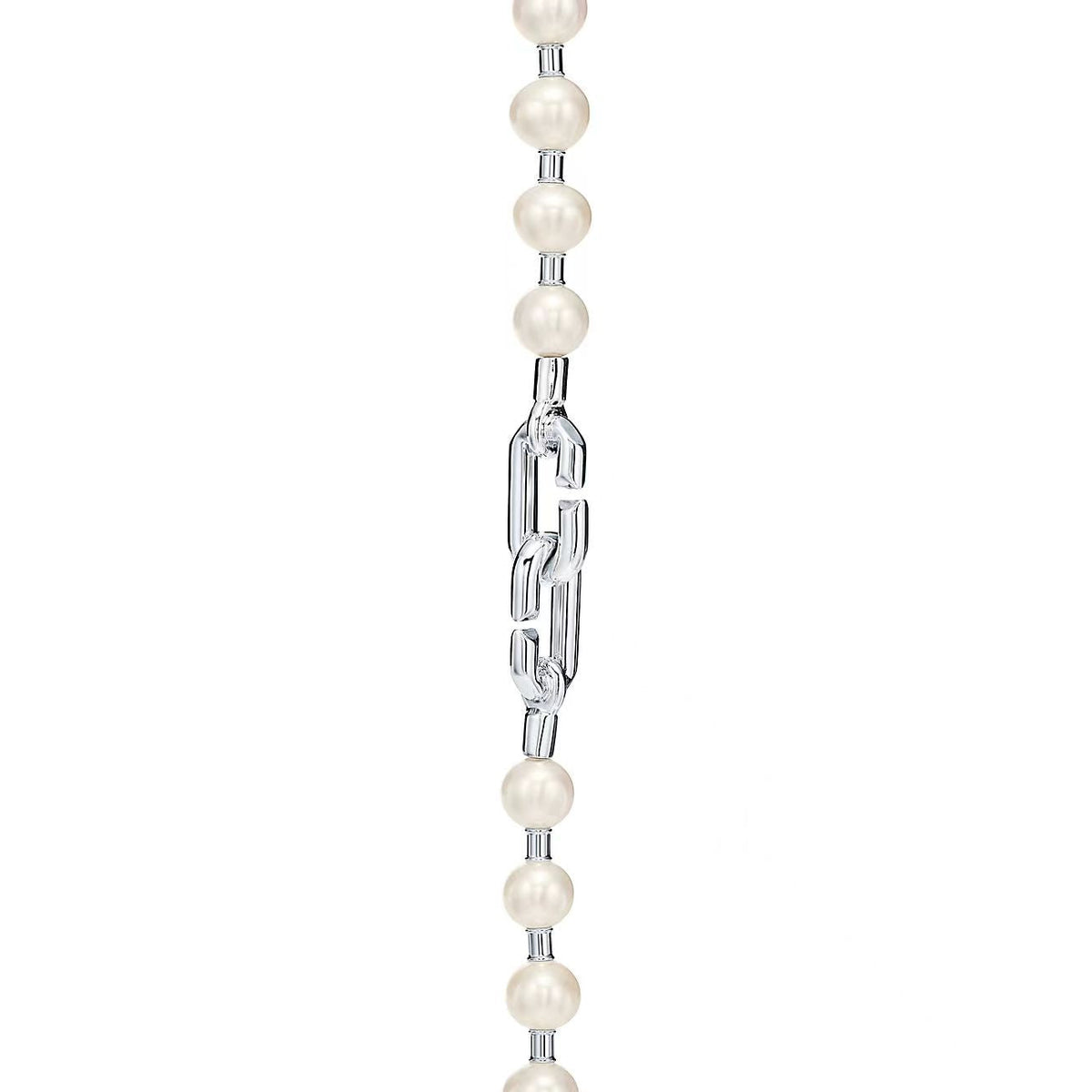 [Dawnora Jewelry]HARDWEAR PEARL WRAP NECKLACE