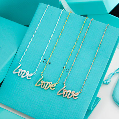 [Dawnora Jewelry]PALOMA S GRAFFITI LOVE NECKLACE DIAMOND