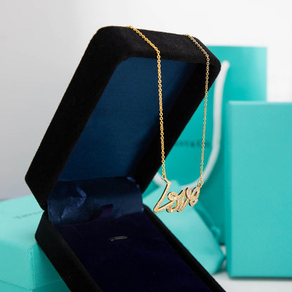 [Dawnora Jewelry]PALOMA S GRAFFITI LOVE NECKLACE DIAMOND