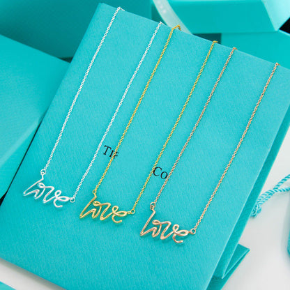 [Dawnora Jewelry]PALOMA S GRAFFITI LOVE NECKLACE