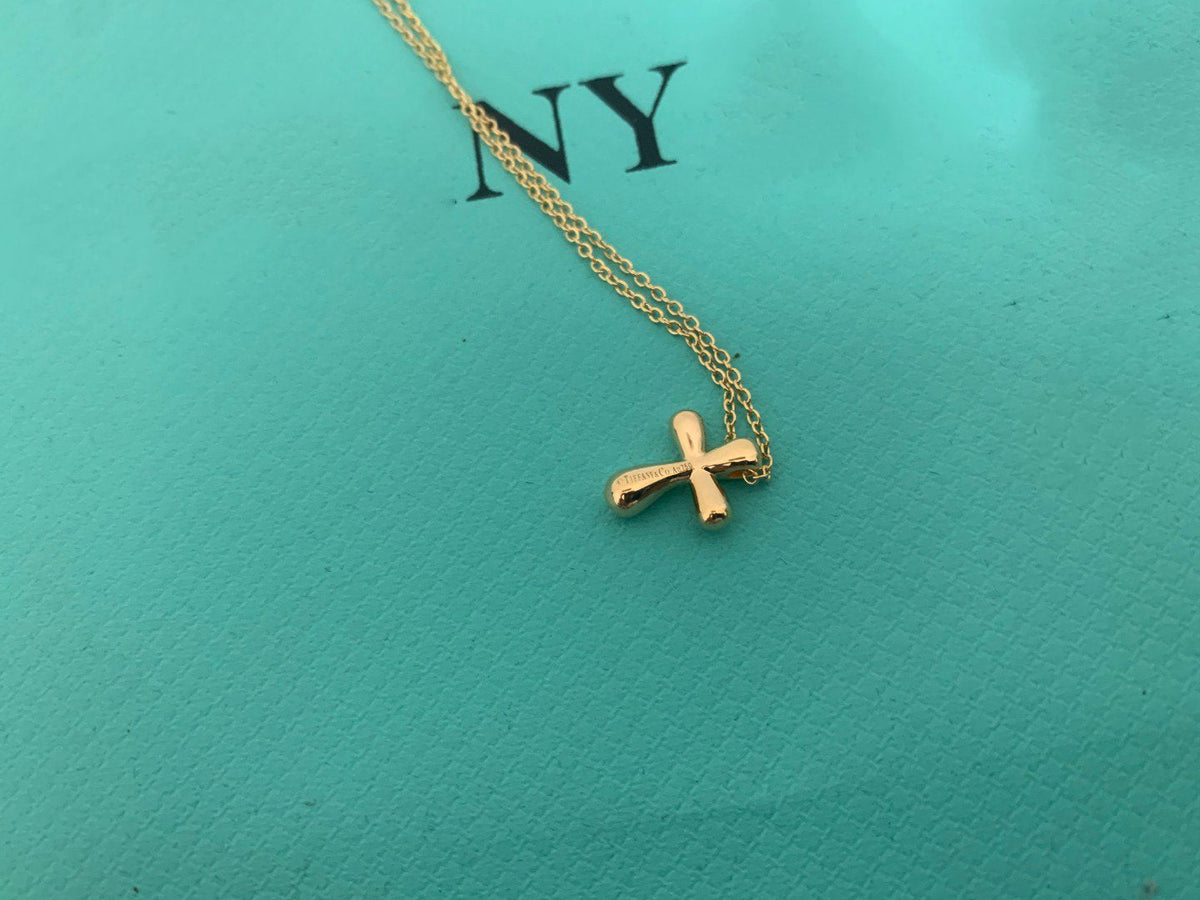 [Dawnora Jewelry]CROSS PENDANT MINI BARE CROSS NECKLACE