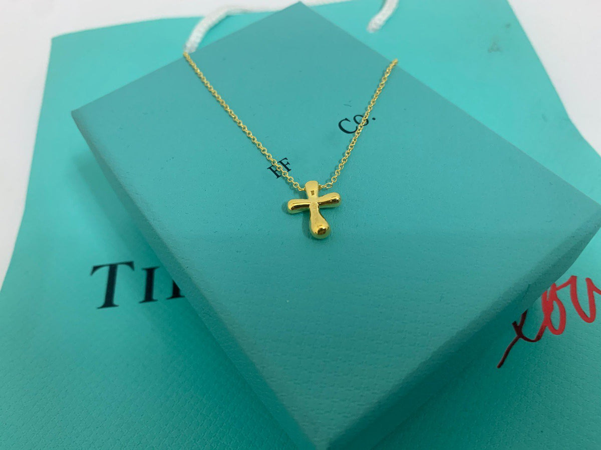 [Dawnora Jewelry]CROSS PENDANT MINI BARE CROSS NECKLACE