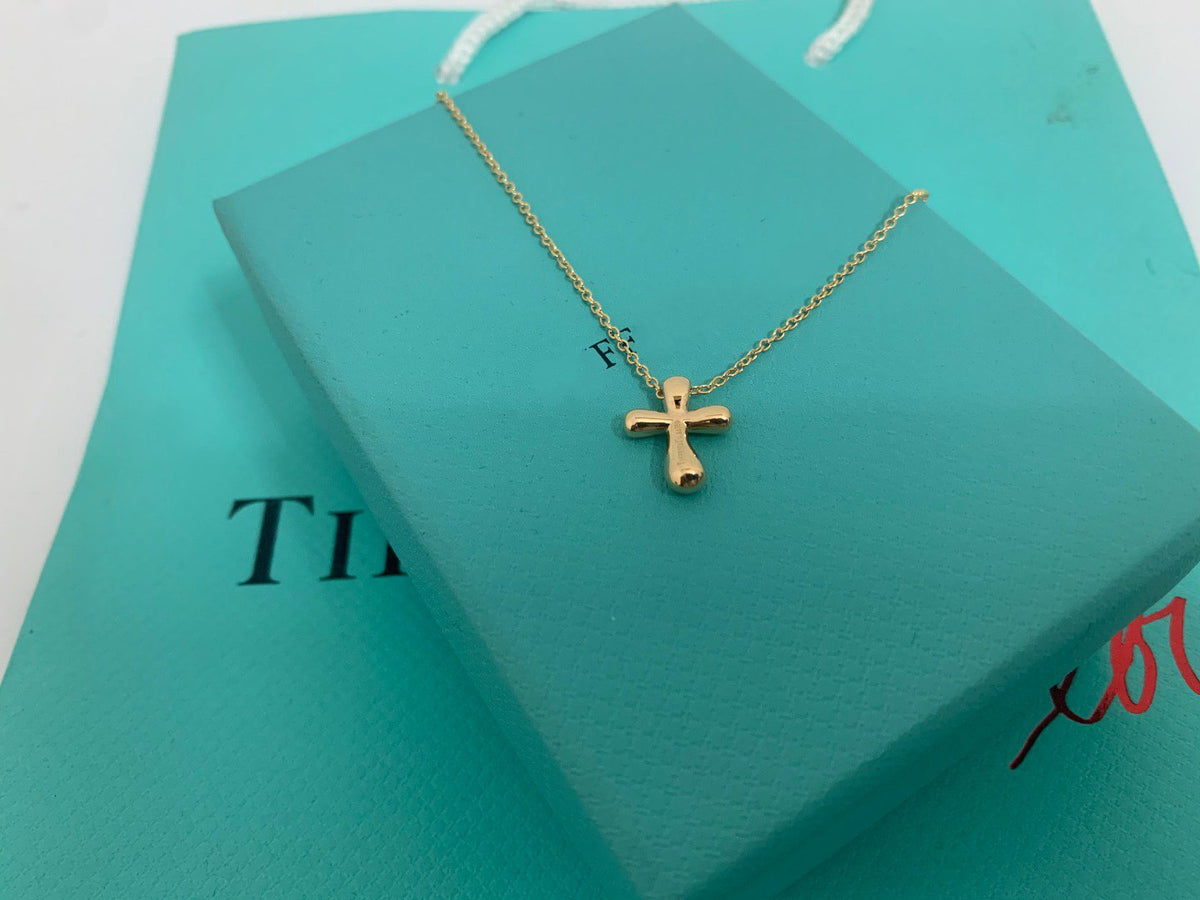 [Dawnora Jewelry]CROSS PENDANT MINI BARE CROSS NECKLACE