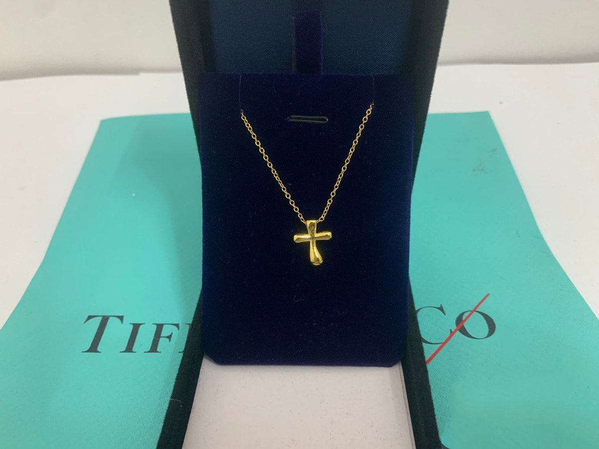 [Dawnora Jewelry]CROSS PENDANT MINI BARE CROSS NECKLACE