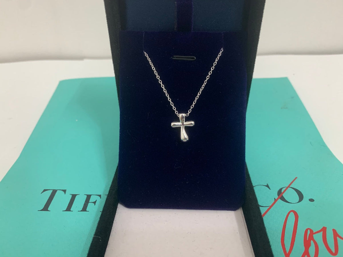[Dawnora Jewelry]CROSS PENDANT MINI BARE CROSS NECKLACE