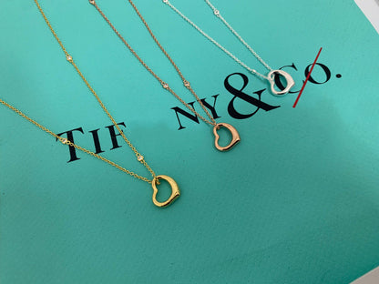[Dawnora Jewelry]HEART NECKLACE PENDANT STERLING