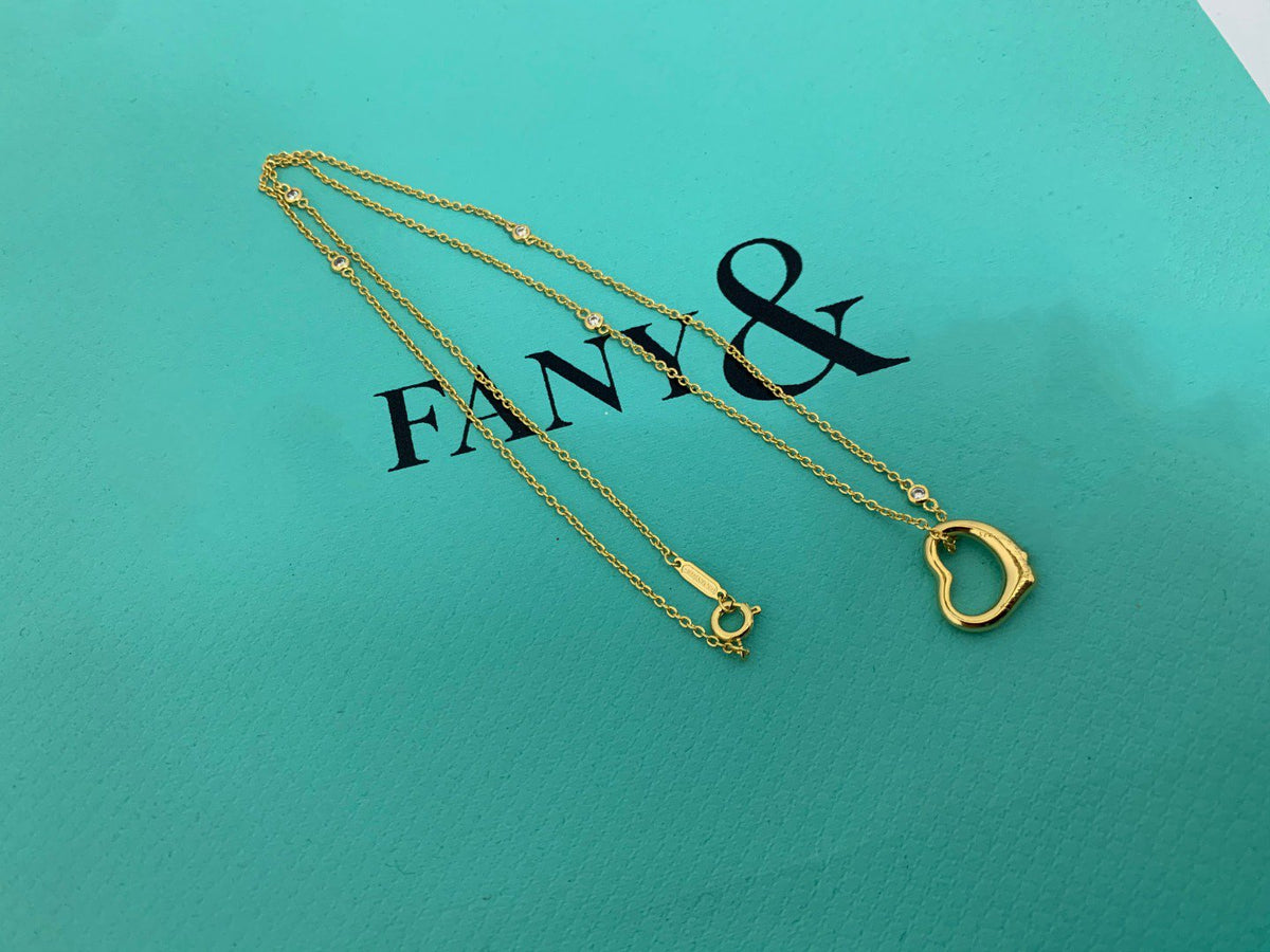 [Dawnora Jewelry]HEART NECKLACE PENDANT STERLING