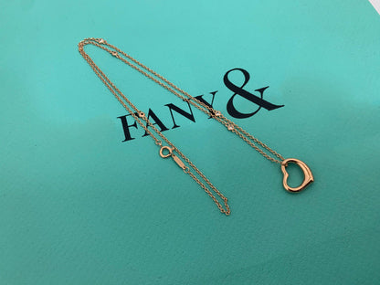 [Dawnora Jewelry]HEART NECKLACE PENDANT STERLING