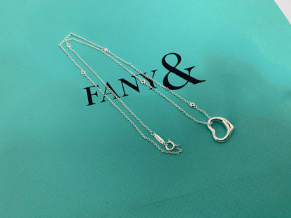 [Dawnora Jewelry]HEART NECKLACE PENDANT STERLING