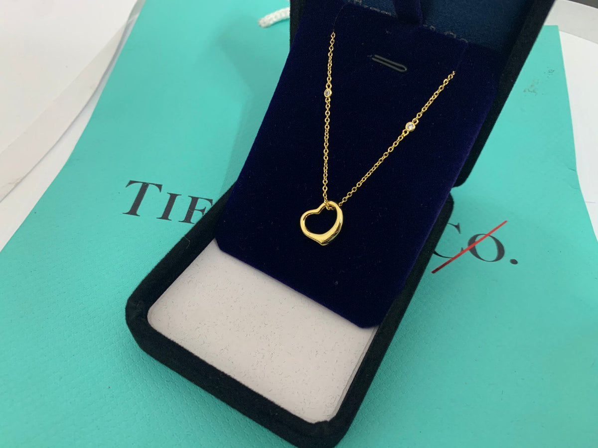 [Dawnora Jewelry]HEART NECKLACE PENDANT STERLING