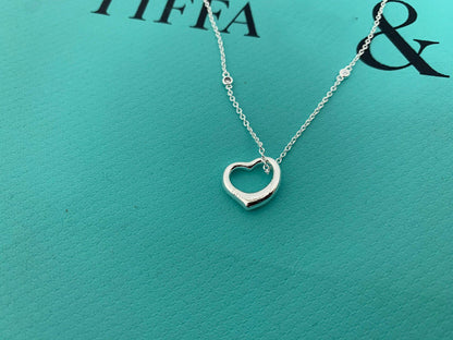 [Dawnora Jewelry]HEART NECKLACE PENDANT STERLING