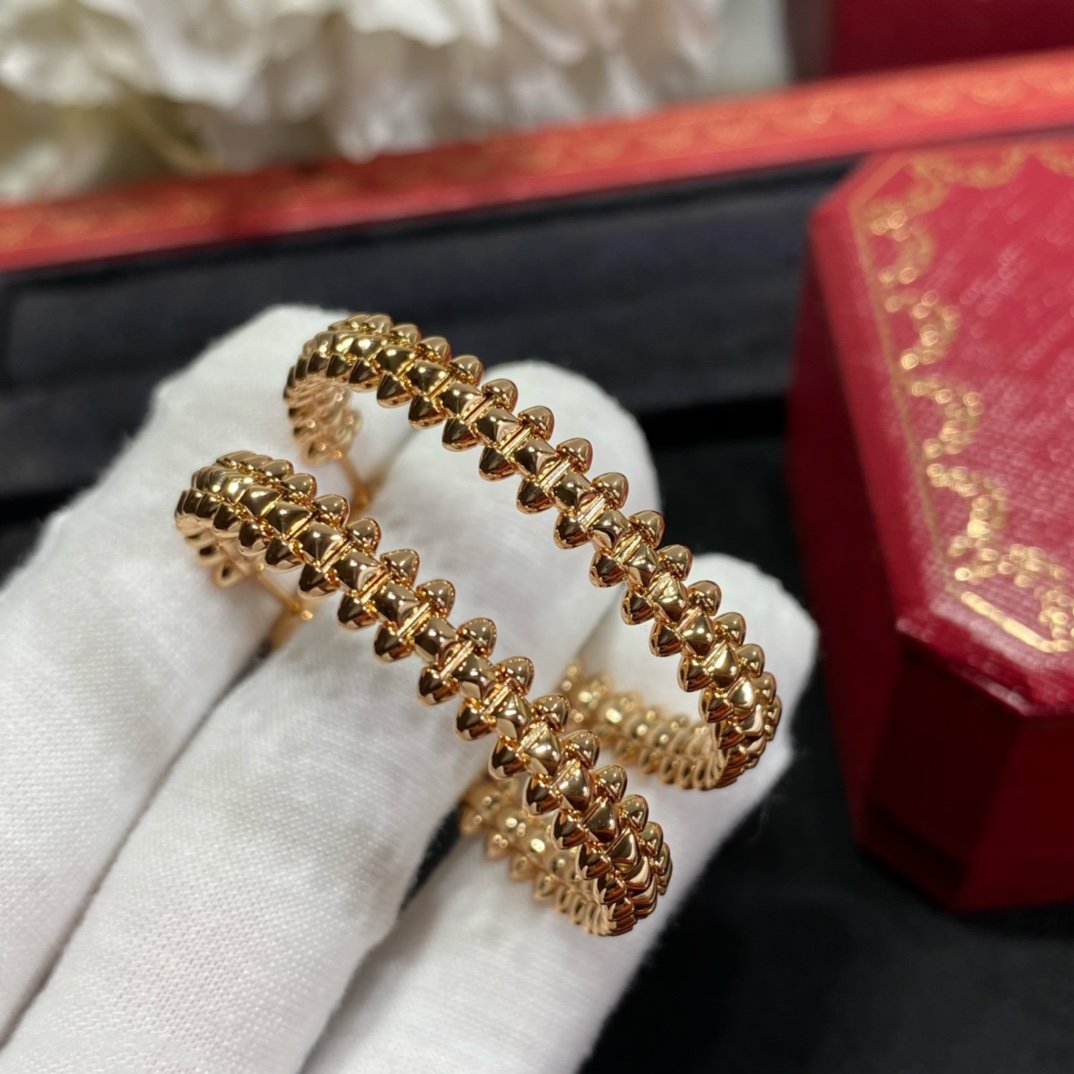 [Dawnora Jewelry]CLASH LARGE HOOP EARRINGS