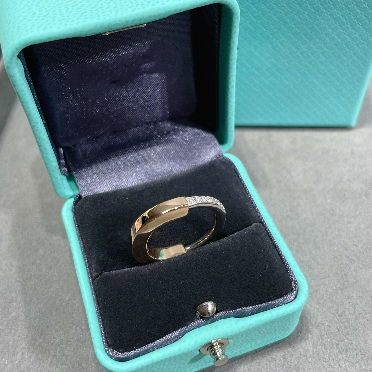 [Dawnora Jewelry]LOCK DIAMOND RING