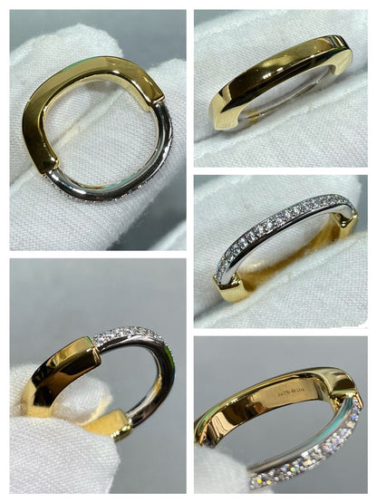 [Dawnora Jewelry]LOCK DIAMOND RING