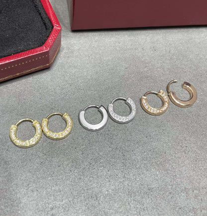 [Dawnora Jewelry]LOVE DIAMOND EARRINGS