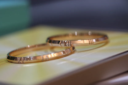 [Dawnora Jewelry]ATLAS X PINK GOLD BRACELET