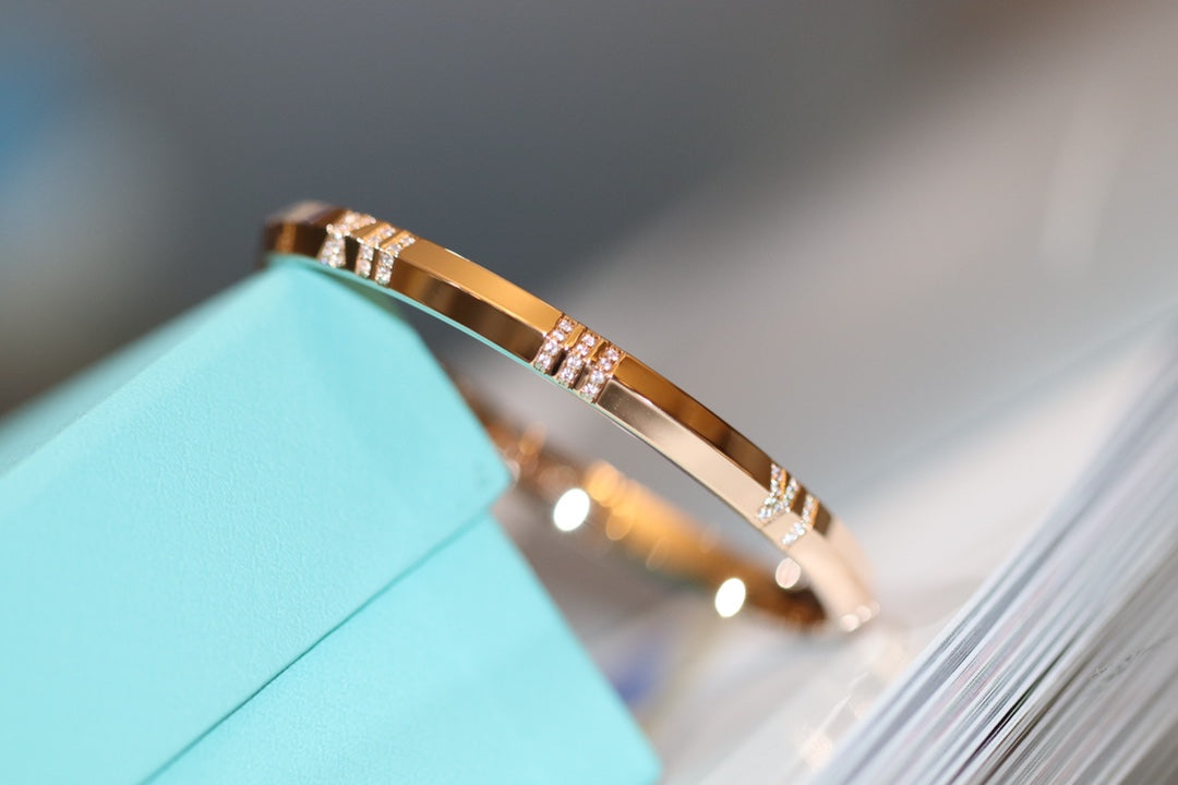 [Dawnora Jewelry]ATLAS X PINK GOLD BRACELET