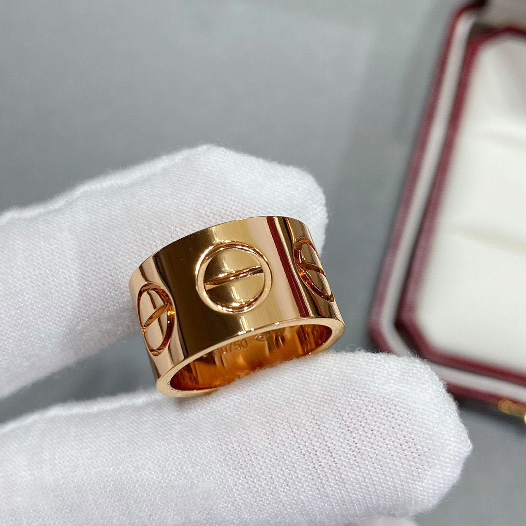 [Dawnora Jewelry]LOVE 11MM LARGE RING