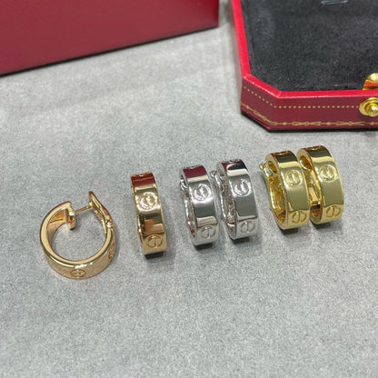 [Dawnora Jewelry]LOVE 5.5MM EARRINGS