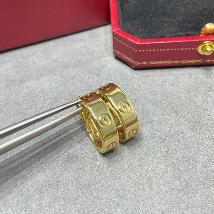 [Dawnora Jewelry]LOVE 5.5MM EARRINGS