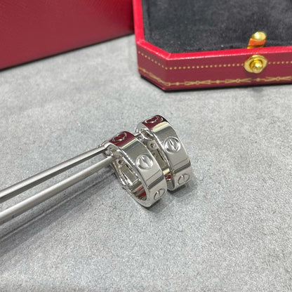 [Dawnora Jewelry]LOVE 5.5MM EARRINGS