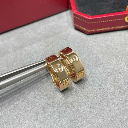 [Dawnora Jewelry]LOVE 5.5MM EARRINGS