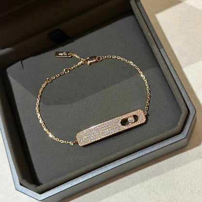 [Dawnora Jewelry]MOVE CLASSIQUE DIAMOND PAVED BRACELET