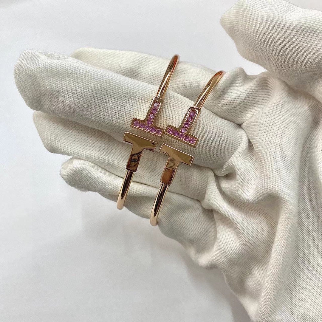 [Dawnora Jewelry]T PINK GOLD PINK DIAMOND BRACELET