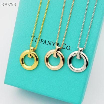 [Dawnora Jewelry]T1 CIRCLE MEDIUM NECKLACE