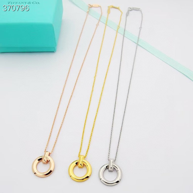 [Dawnora Jewelry]T1 CIRCLE MEDIUM NECKLACE