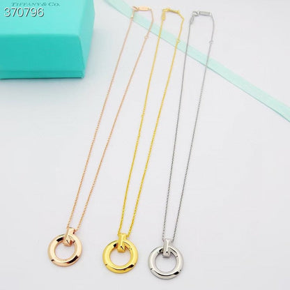 [Dawnora Jewelry]T1 CIRCLE MEDIUM NECKLACE