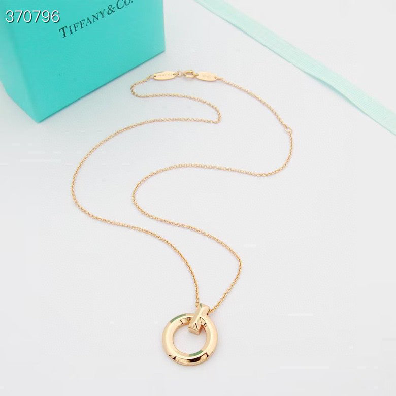 [Dawnora Jewelry]T1 CIRCLE MEDIUM NECKLACE