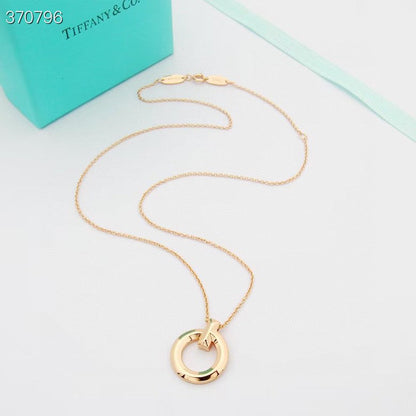 [Dawnora Jewelry]T1 CIRCLE MEDIUM NECKLACE