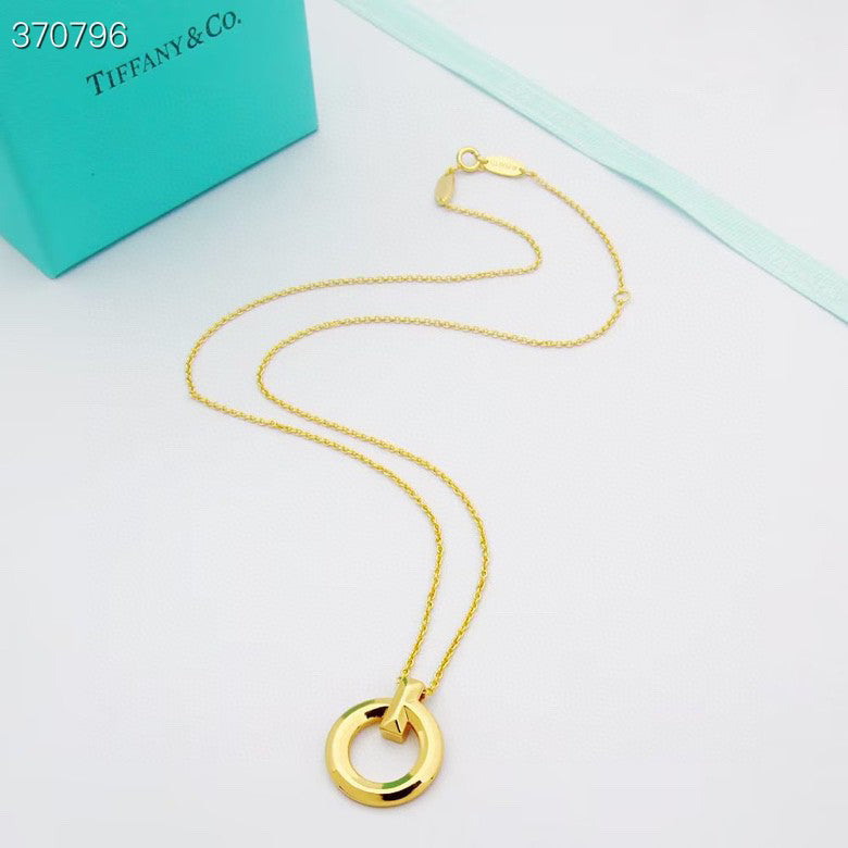 [Dawnora Jewelry]T1 CIRCLE MEDIUM NECKLACE