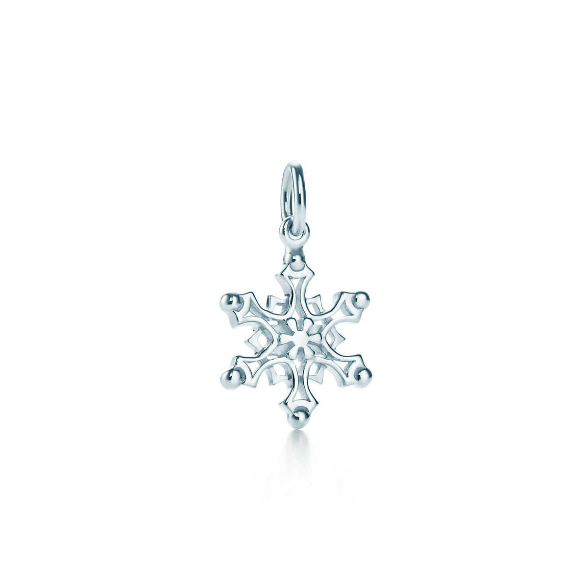 [Dawnora Jewelry]STERLING SILVER SNOWFLAKE PENDANT NECKLACE
