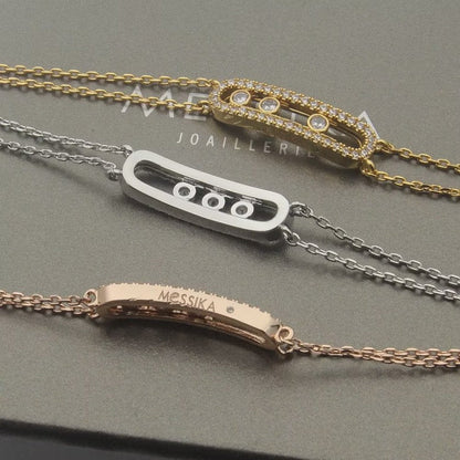 [Dawnora Jewelry] Move Classique pavé bracelet