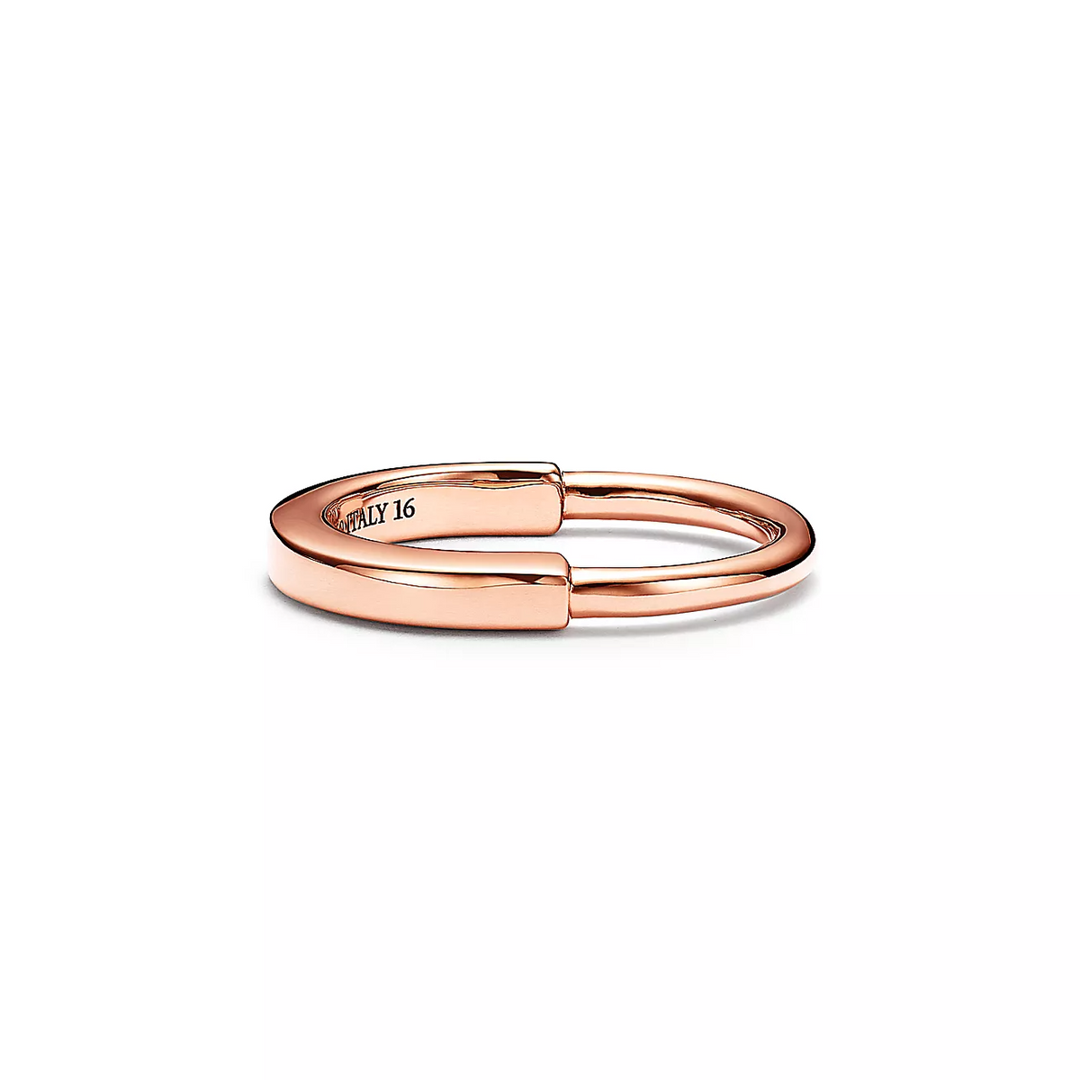 [Dawnora Jewelry]LOCK RING PINK GOLD