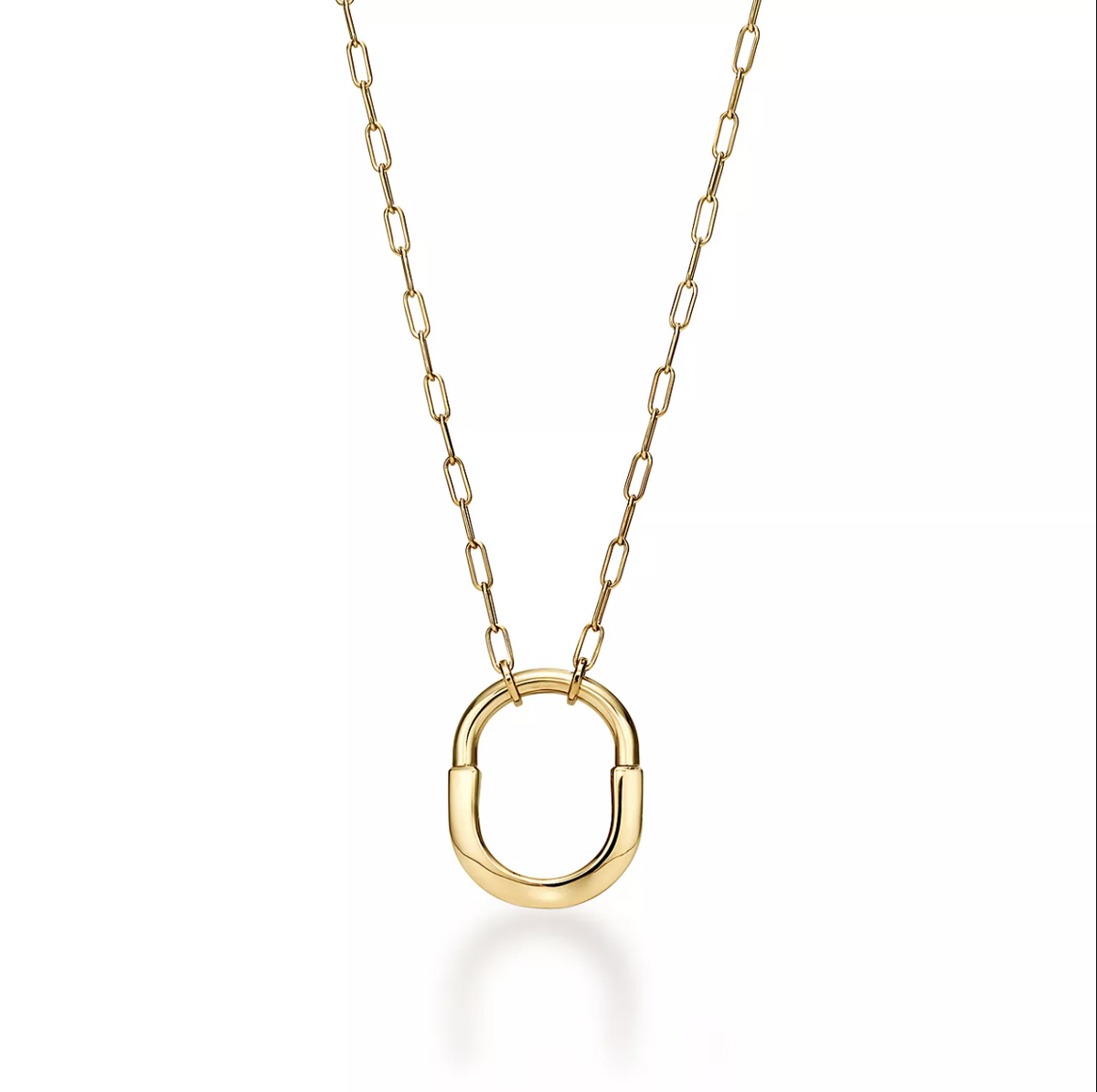 [Dawnora Jewelry]LOCK NECKLACE GOLD