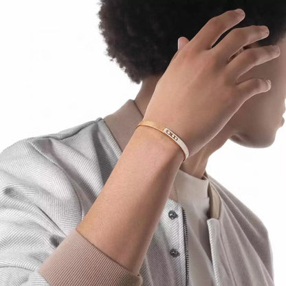 [Dawnora Jewelry]2026 BRAND-NEW FROSTED BRACELET WITH DIAMONDS THREE COLORS