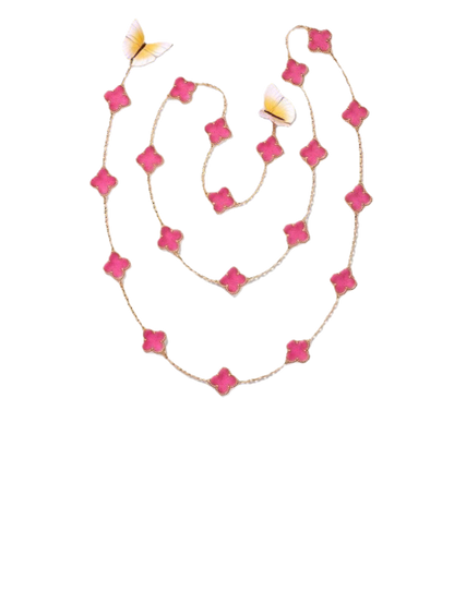 [Dawnora Jewelry] 26 NEW PINK BUBBLE ENAMEL SET
