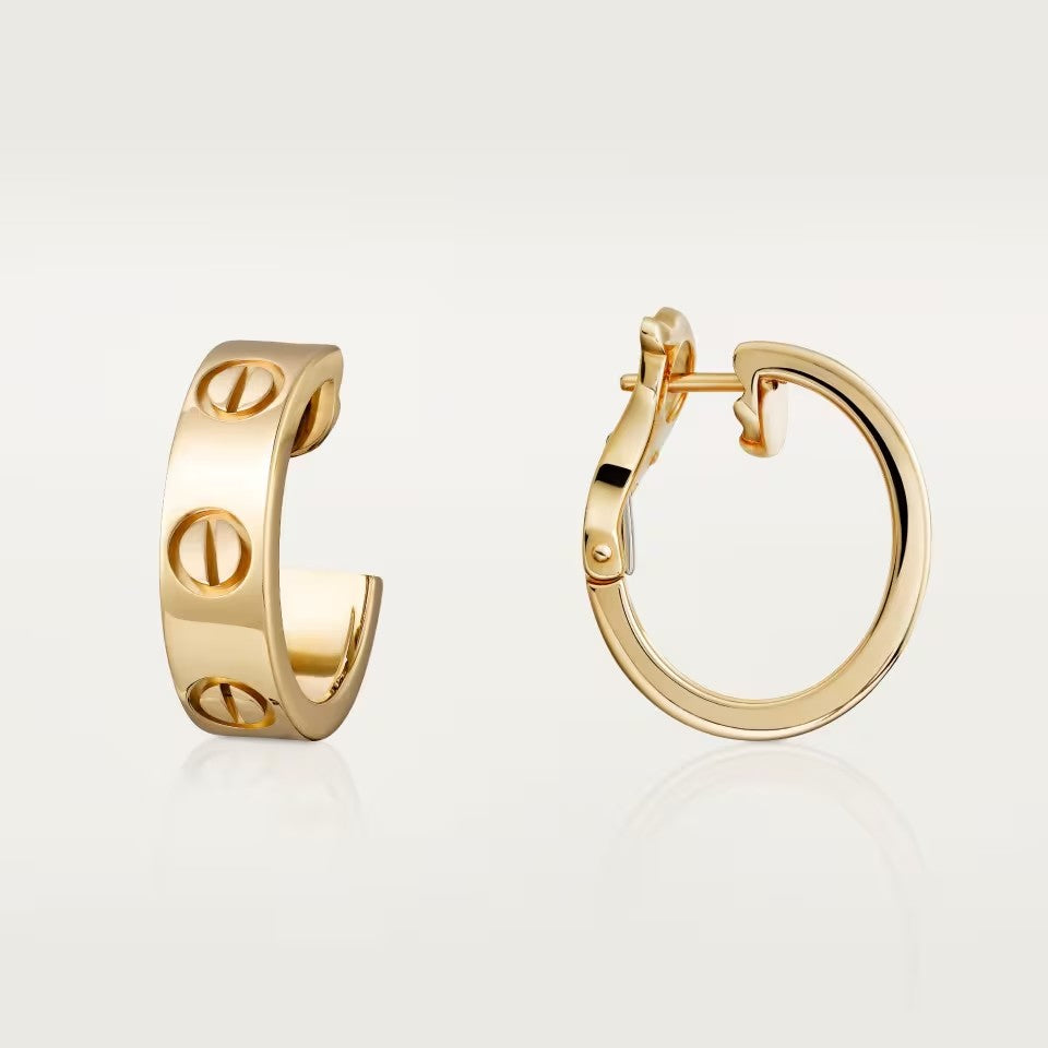 [Dawnora Jewelry]LOVE 5.5MM EARRINGS