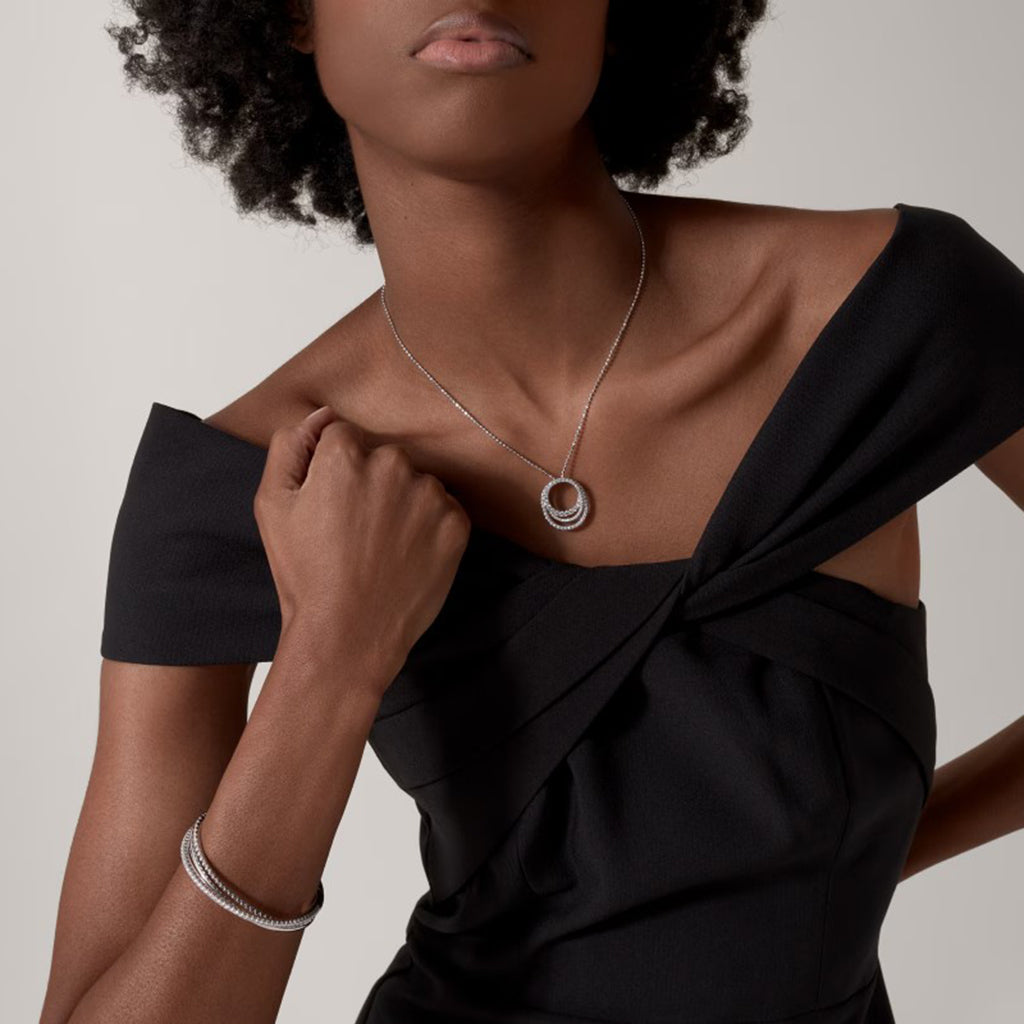 [Dawnora Jewelry]ETINCELLE  FULL DIAMOND NECKLACE