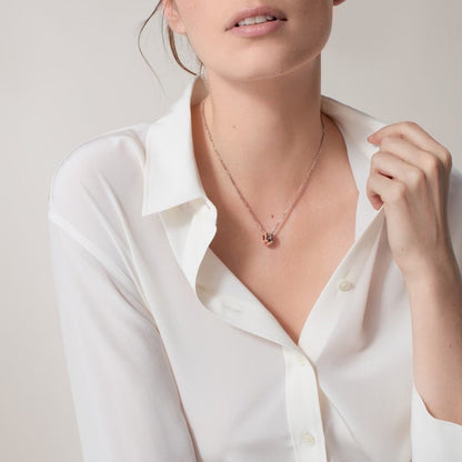 [Dawnora Jewelry]LOVE 6 DIAMOND PENDANT NECKLACE